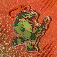 Image 1 of Dorian the Obstagoon Keychain