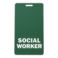 Image 1 of Social Worker badge 