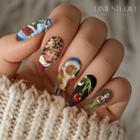 Image 1 of JIM CARREYS THE GRINCH MOVIE NAIL DECALS