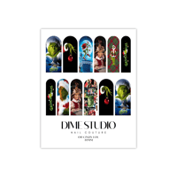 Image 4 of JIM CARREYS THE GRINCH MOVIE NAIL DECALS