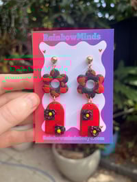 Poppy power earrings 