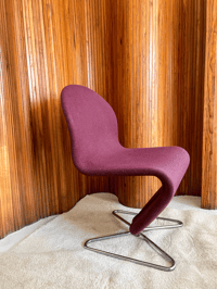 Image 1 of Chaise « System 1-2-3 » par Verner Panton – Édition Fritz Hansen (1973)