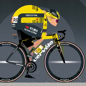 Pauline Ferrand-Prévot - Paris-Roubaix Femmes avec Zwift 2025