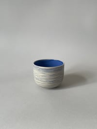 Image 1 of Bloom Mug blue stripes