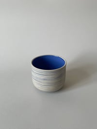 Image 3 of Bloom Mug blue stripes