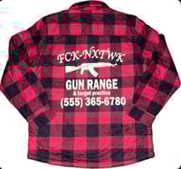 Fcknxtwk Gun Range jacket 