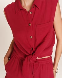 Image 2 of Camisa Reglisse Cerise