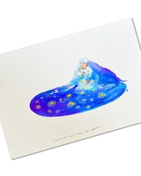 Image 1 of A5 - Comment sont nées les étoiles - illustration originale