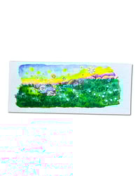 Image 2 of 4,5x10,5 - L'enfant qui parlait aux lucioles - illustration originale