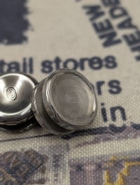 Image 7 of Preorder Custom Size Button in Concentric Dama