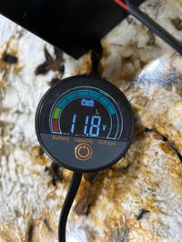 Image 3 of Cut-In key Switch With Choice Of Voltmeter Pre wired for fardriver 