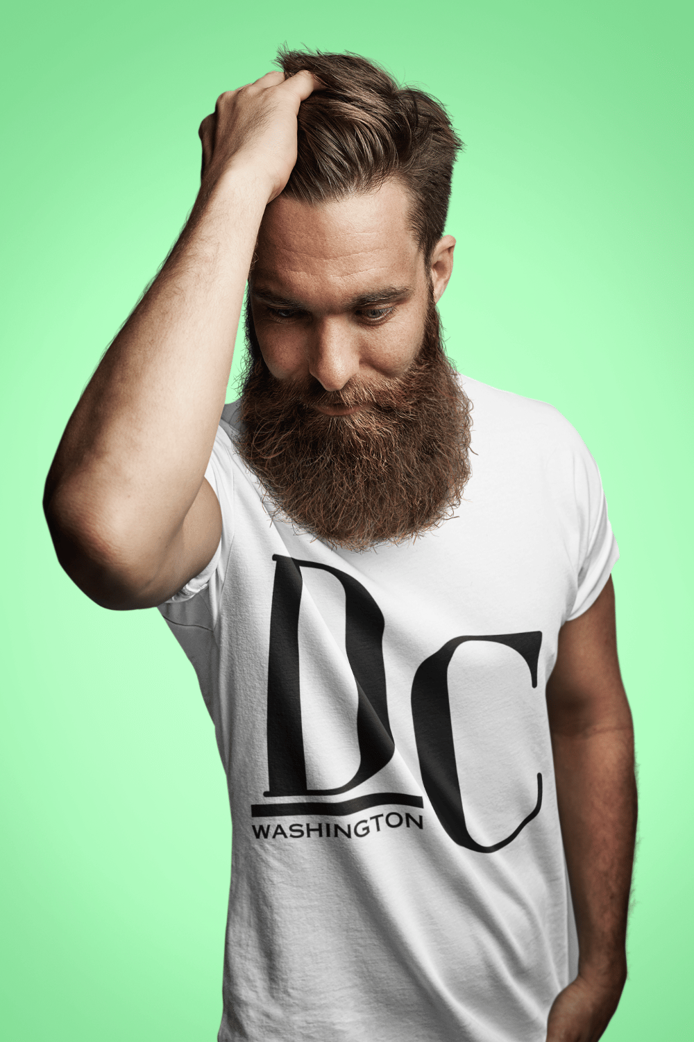Image of Washington DC, Unisex Cotton Tee