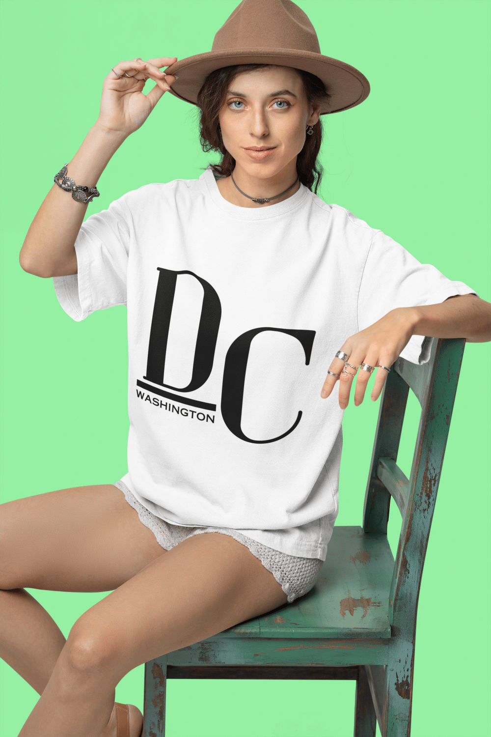Image of Washington DC, Unisex Cotton Tee