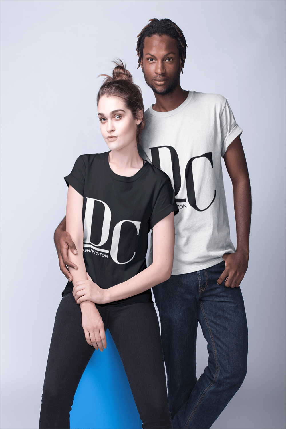 Image of Washington DC, Unisex Cotton Tee