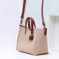 Image 4 of Studio Line One-off Small Two-way Tote in soft malt