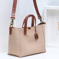 Image 2 of Studio Line One-off Small Two-way Tote in soft malt