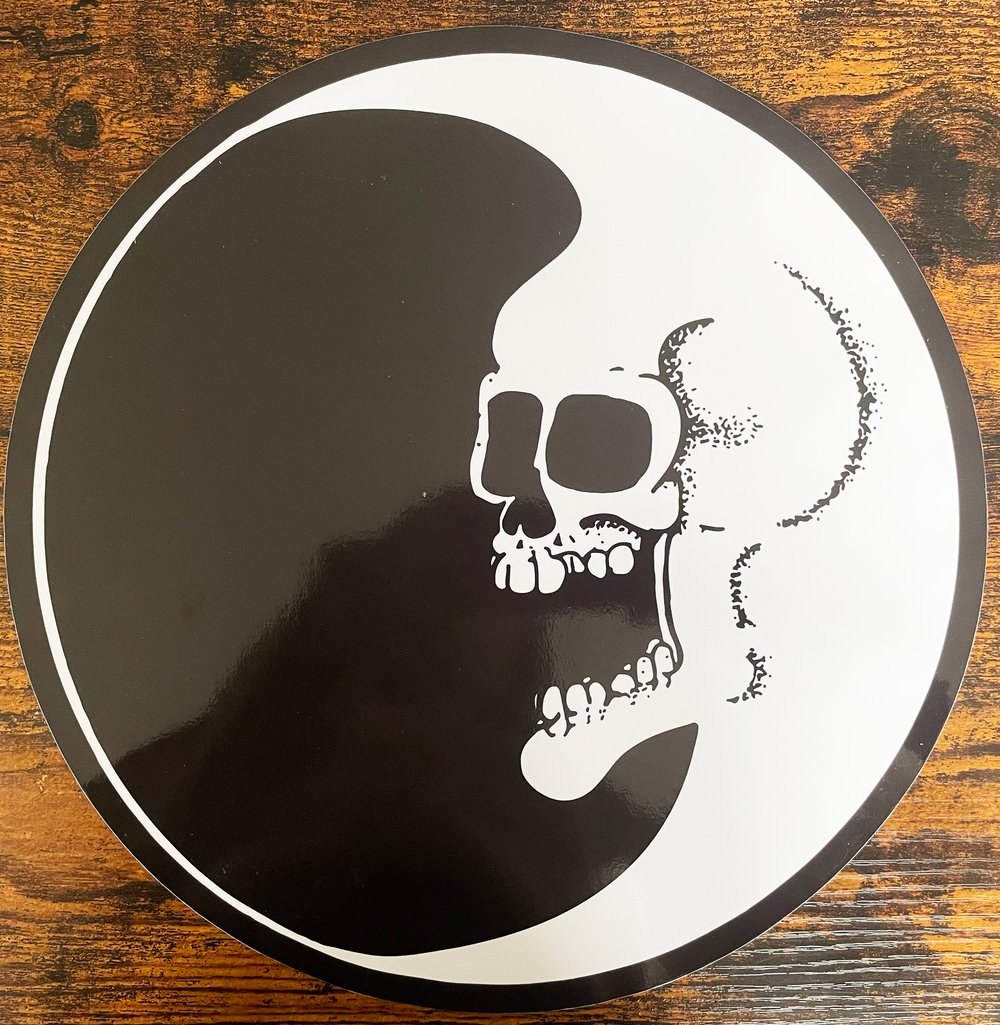 DEAD MOON – Car sticker (glossy) ø 30 cm / 12"