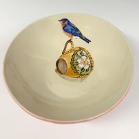 Image 1 of Shard and Eastern Bluebird Bowl Small  S25-28