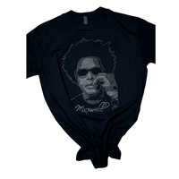 Maxwell Rhinestone Bling T-Shirt – Unisex Sparkle Tee for R&B Fans & Concert Style