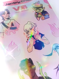Image 2 of Jentry Chau Holo Sticker Sheet