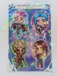 Image 1 of Holo Sticker Sheet