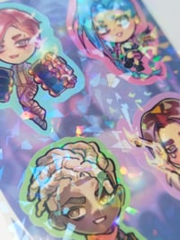 Image 2 of Holo Sticker Sheet