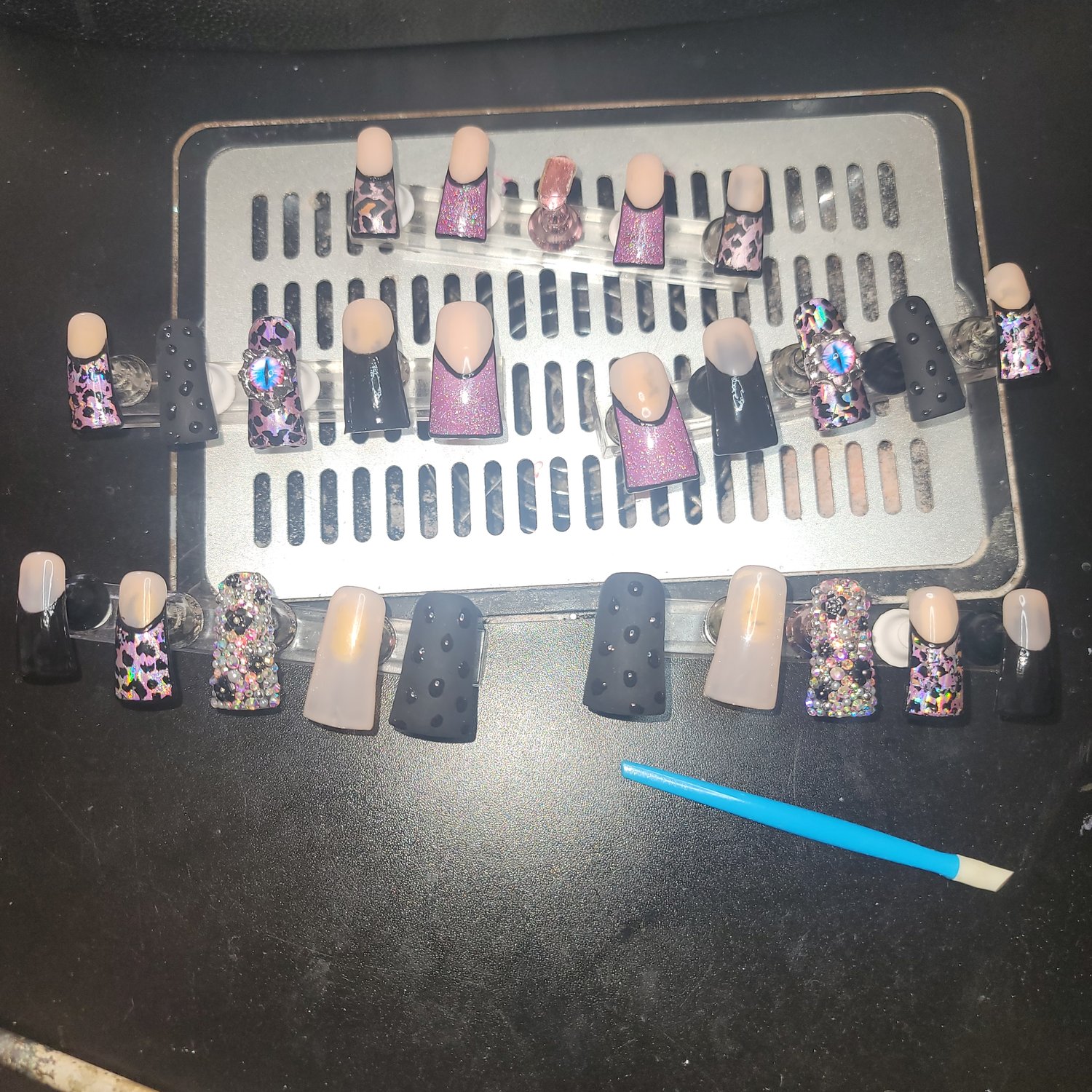 Image of Pink print Duckies