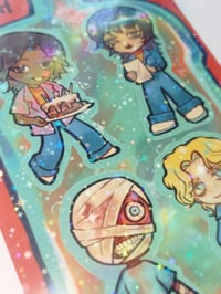 Image 2 of Mouthwashing Holo Sticker Sheet