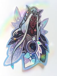 Image 1 of Elder Fairy Holo Sticker