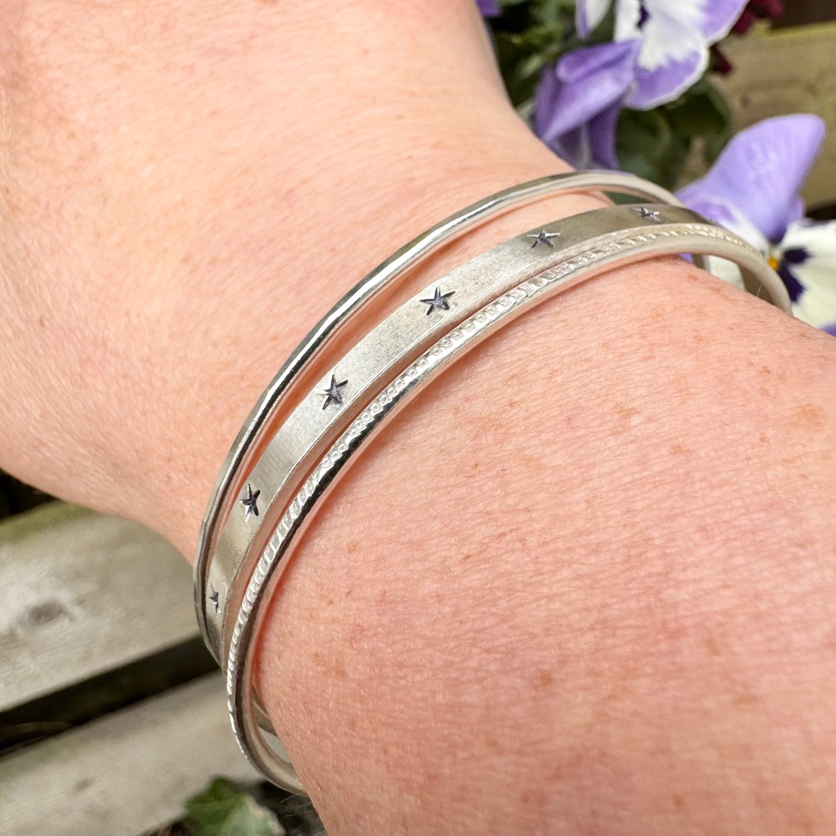 Make your own stacking bangles hour morning or afternoon