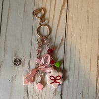 Image 3 of Cute strawberry tote bag with design