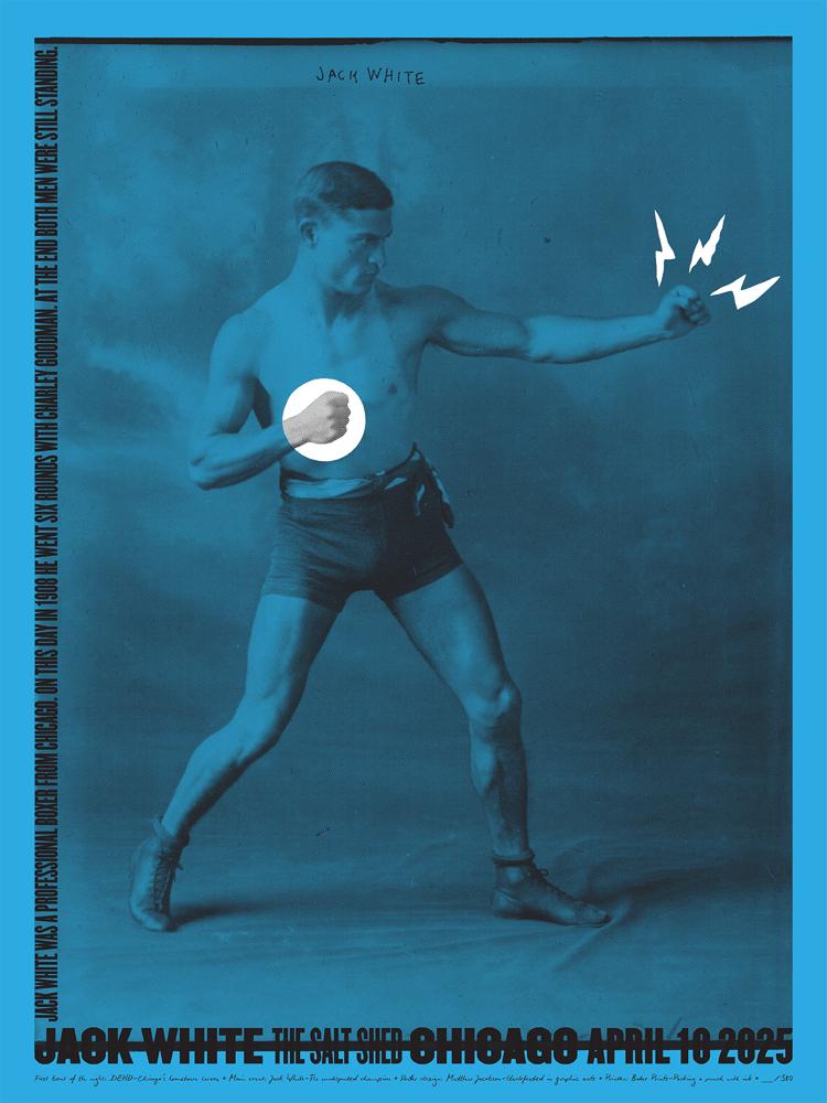 Image of Jack White, Chicago, April 10, 2025