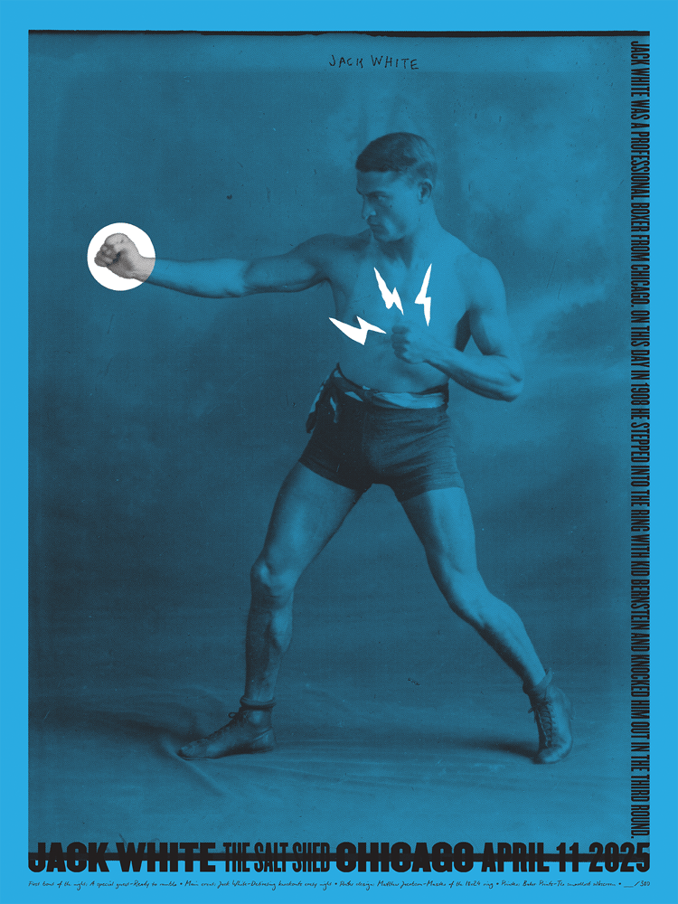 Image of Jack White, Chicago, April 11, 2025