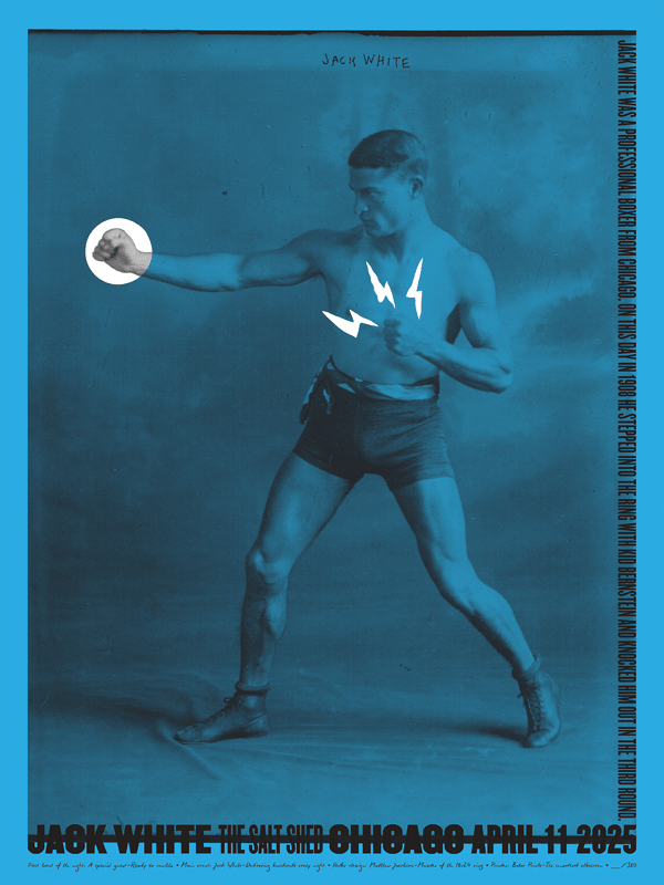 Image of Jack White, Chicago, April 11, 2025