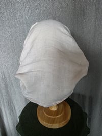 Image 3 of Linen Cover with Elastic Strap- Pale Pink