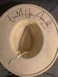 Image 5 of "Eres Mi Hija Amada" Wide Brim Felt Fedora Hat