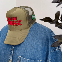 Image 2 of FGC "Green Vibes Only" Trucker Hat