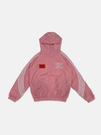 Image 1 of  GIRLS ARE DRUGS® HOODIE TRACK JACKET - SOFT PINK