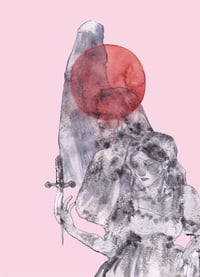 Image 1 of Pink A6 postcard