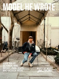 Image 2 of MODEL HE WROTE by JOHN WALKE The SUPERMODEL TIME CAPSULE
