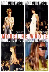 Image 1 of MODEL HE WROTE by JOHN WALKE The SUPERMODEL TIME CAPSULE