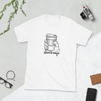 Image 1 of Dame Cafe Short-Sleeve Unisex T-Shirt - LatinX Coffee Lovers Apparel