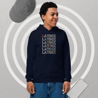 Image 2 of LatinX Pride Unisex Hoodie