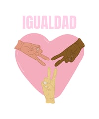 Image 2 of Igualdad Equality Women's Short Sleeve T-Shirt - Celebrate Your Identity