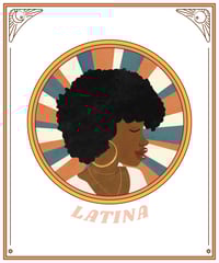 Image 2 of Latina Women's Short Sleeve T-Shirt - Latin American Pride