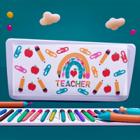 Image 2 of Back To School Inspired Kids Tumbler Designs