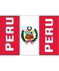 Image 1 of Peru Flag Unisex T-Shirt - Latin American Pride