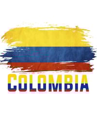 Image 2 of Colombia Flag Unisex T-Shirt - Latin American Pride