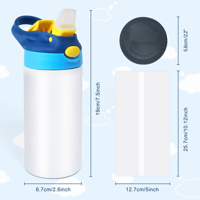 Image 2 of Amazing Cartoon Inspired Colorful Kids Tumbler Designs