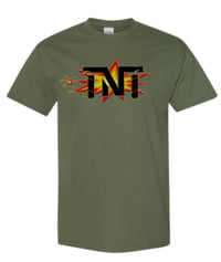 Image 1 of Heavy Cotton Unisex Shirt (Black Logo)